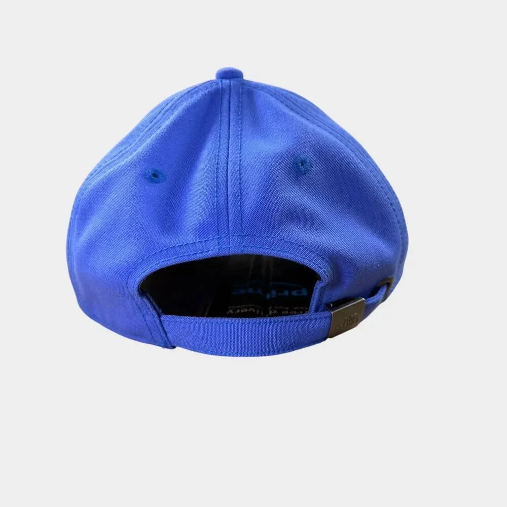 The North Face Hat Cap Blue White Logo Embroidered Adjustable Unisex